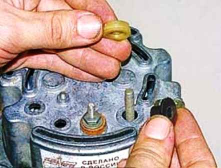 Repair of UAZ vehicle alternator