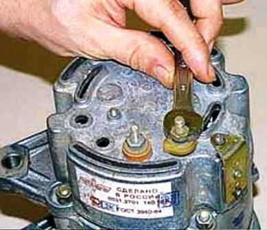 Repair of UAZ vehicle alternator
