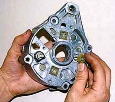 Repair of UAZ vehicle alternator