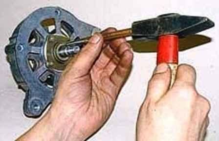 Repair of UAZ car alternator