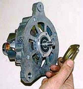 Repair of UAZ vehicle alternator