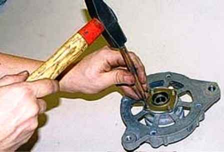 Repair of UAZ vehicle alternator