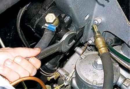 How to remove the UAZ car power steering pump