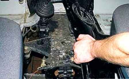 UAZ parking brake repair