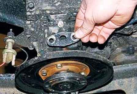 UAZ car parking brake repair
