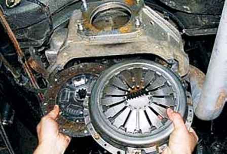 How to remove UAZ clutch discs