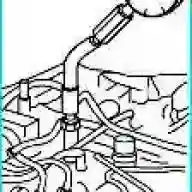 Checking compression in the engine cylinders