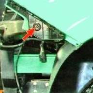 Removal and installation of the front wing GAZelle Next