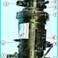 Removal and installation of the fuel filter Gazelle Next
