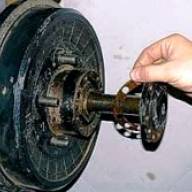 Repair of the rear axle of the car UAZ-3151, -31512, -31514, -31519