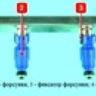 Removal of the ramp and injectors of the Hyundai Solaris fuel system