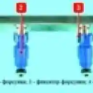 Removal of the ramp and injectors of the Hyundai Solaris fuel system