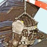 How to remove and install the Nissan Almera car engine