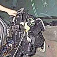 How to remove the Nissan Almera interior heater