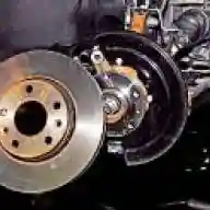 Replacement of the front wheel brake disc Nissan Almera