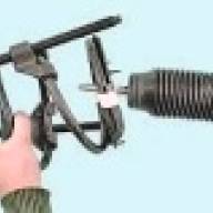 How to remove and disassemble the front shock strut Hyundai Solaris