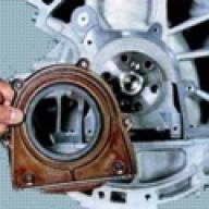 How to replace the crankshaft cuffs of the Mazda 6 engine