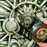 Replacing the release bearing and clutch fork Mazda 6