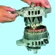 How to repair a Hyundai Solaris car generator