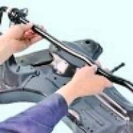 Removing the stabilizer of the Hyundai Solaris front suspension