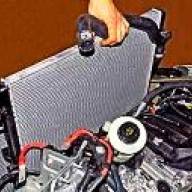 Снятие и установка радиатора системы охлаждения Renault Duster