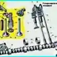 КАМАЗ-740.50-360, КАМАЗ-740.51-320 дизелінің газ тарату механизмінің дизайны