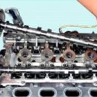Extracción árboles de levas y elevadores hidráulicos K4M Nissan Almera