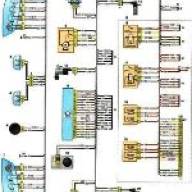Схема соединений переднего жгута проводов кузова Ниссан Альмера
