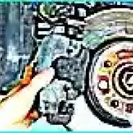 Замена направляющей тормозов Рено Меган 2