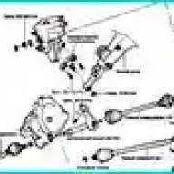 Снятие и установка приводных валов Киа Магентис