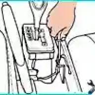 Replacing the automatic transmission controls of a Kia Magentis