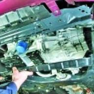 Снятие и установка брызговика двигателя Hyundai Solaris