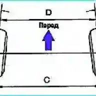 Проверка и регулировка установки углов колес Toyota Camry