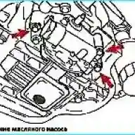 Замена масляного насоса двигателя 2AZ-FE автомобиля Toyota Camry