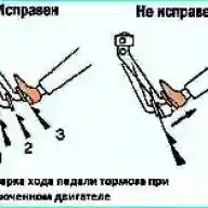 Регулировка тормозной педали Toyota Camry