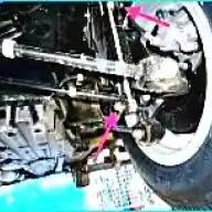 Замена стабилизатора передней подвески автомобиля Toyota Camry