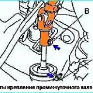 Как снять рулевую колонку автомобиля Toyota Camry
