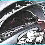 Снятие и установка комбинации приборов автомобиля Тойота Камри