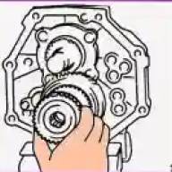 Сборка коробки передач ZM001DB/ZM001DF