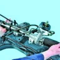 Как снять и установить рулевой механизм Hyundai Solaris