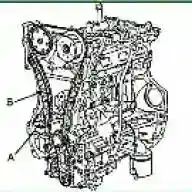 Removing and installing the timing chain and balancer mechanism of the G2.0–2.4DOHC engine