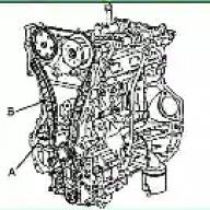 G2.0–2.4DOHC қозғалтқышының уақыт тізбегі мен теңгергіш механизмін алып тастау және орнату
