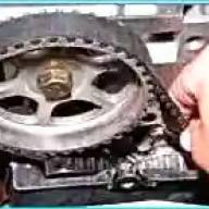 Replacing the timing belt of a Renault Logan engine