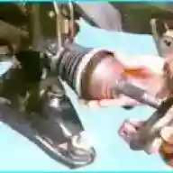 Replacing the steering knuckle of a Renault Logan car suspension