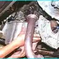 Replacing the engine oil pan gasket on a Renault Logan