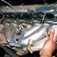 Как снять впускной и выпускной коллектор двигателя автомобиля УАЗ-3151, -31512, -31514, -31519