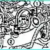 Vérification du régulateur de pression du moteur F4R Renault Megane 2