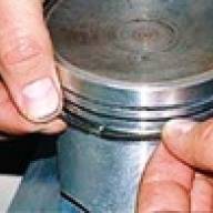 Сборка шатунно-поршневой группы двигателя ЗМЗ УАЗ-3151, -31512, -31514, -31519