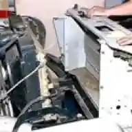 Снятие передних съемных частей кузова автомобиля УАЗ-3151, -31512, -31514, -31519
