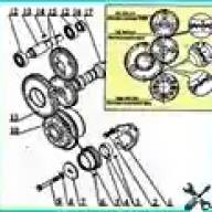 The design of the cylinder block and drive units of diesel KAMAZ-740.50-360, KAMAZ-740.51-320